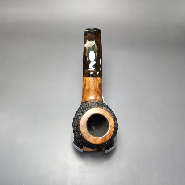 JM Boswell 2020 Rusticated Author Estate Briar Pipe, American Estates - Image 7