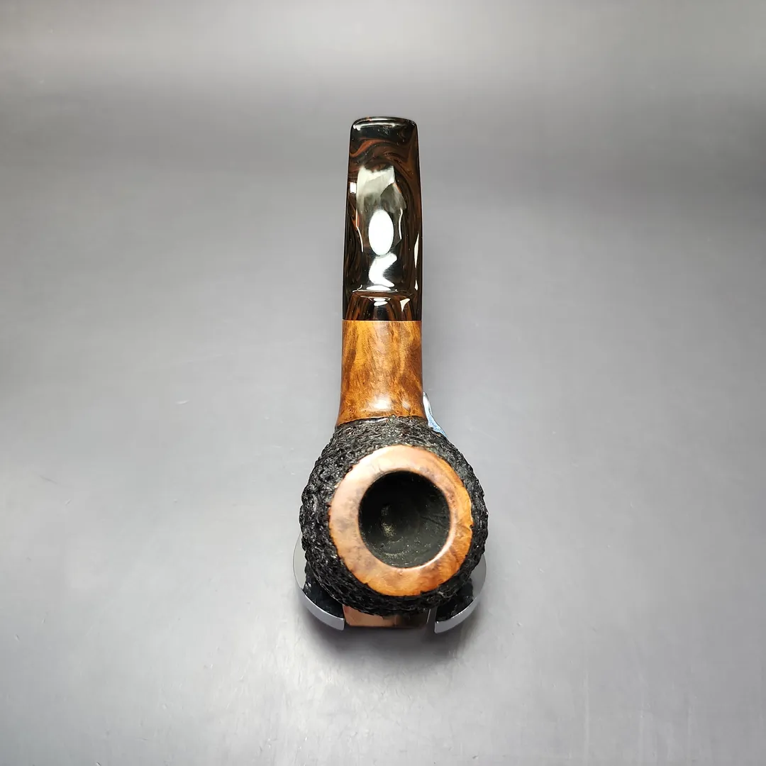 JM Boswell 2020 Rusticated Author Estate Briar Pipe, American Estates - Image 7