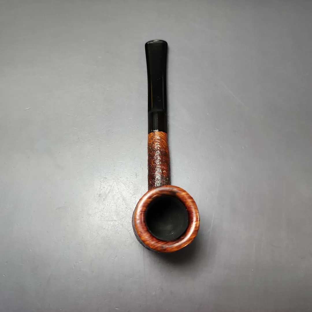 GBD Pre-1980s New Standard 9435 Sandblasted Billiard Estate Briar Pipe, English Estates - Image 7