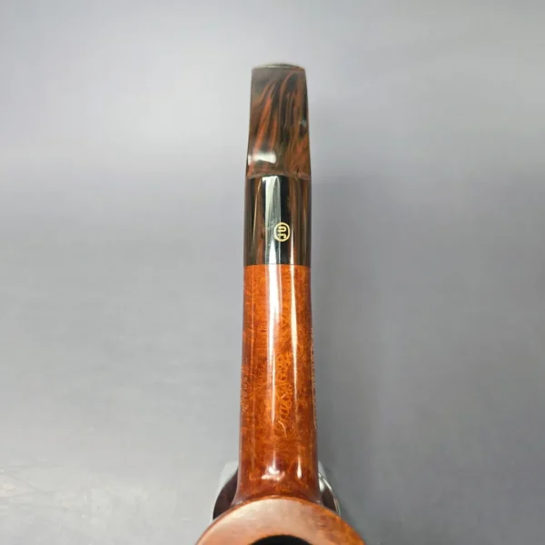 James Upshall Empire Series Tradition Magnum Smooth Bent Billiard Estate Briar Pipe, Unsmoked - Image 7