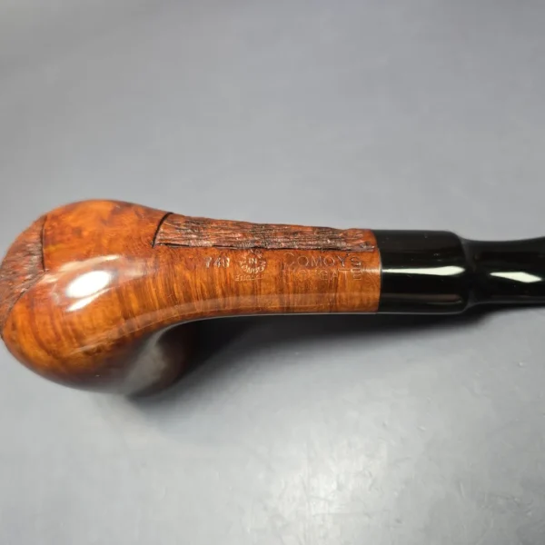 Comoy's Highgate 749 Partially Rusticated Diplomat Estate Briar Pipe, Unsmoked - Image 7