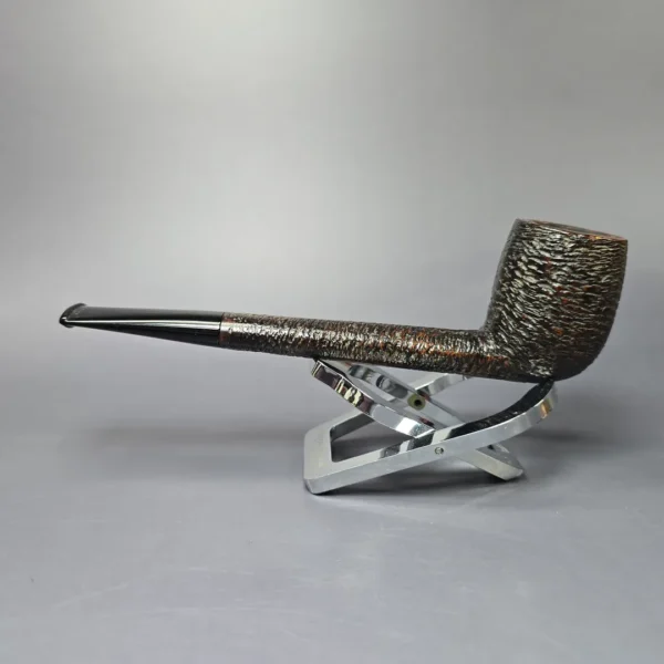 Sasieni Old England 74R Rusticated Canadian Estate Briar Pipe, English Estates - Image 7