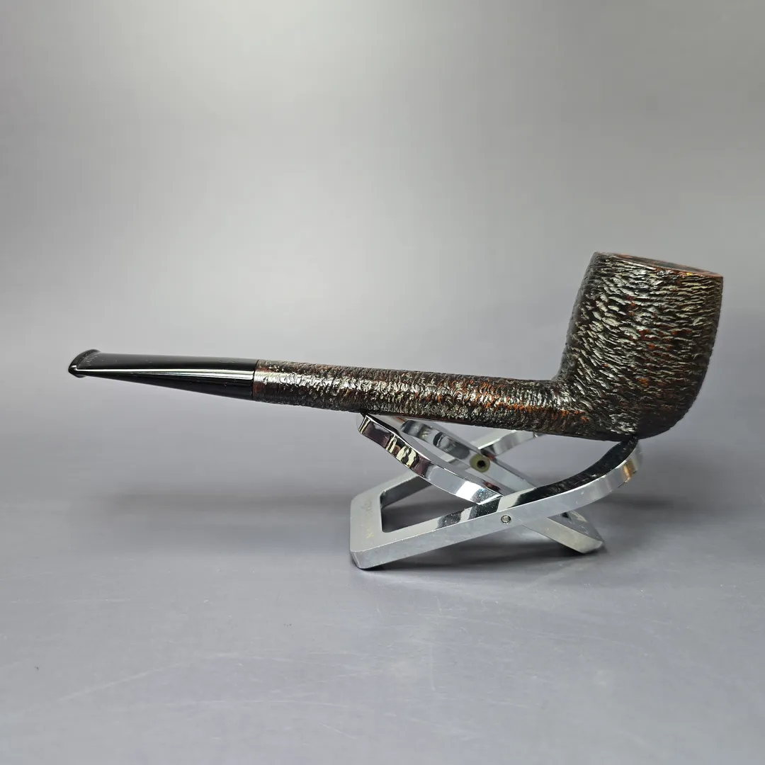 Sasieni Old England 74R Rusticated Canadian Estate Briar Pipe, English Estates - Image 7