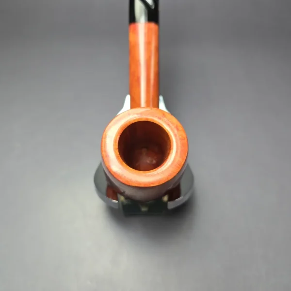 Savinelli Autograph 4 Smooth Freehand Billiard Estate Briar Pipe, Unsmoked, 6mm - Image 7