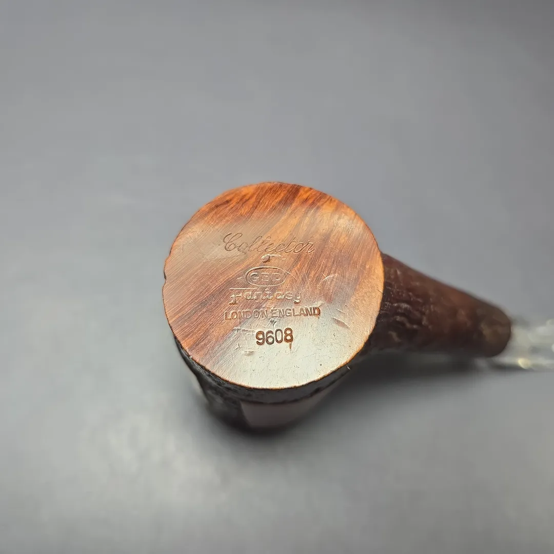GBD Pre-1980s Collector Fantasy 9608 Cherrywood Estate Briar Pipe, English Estates - Image 8