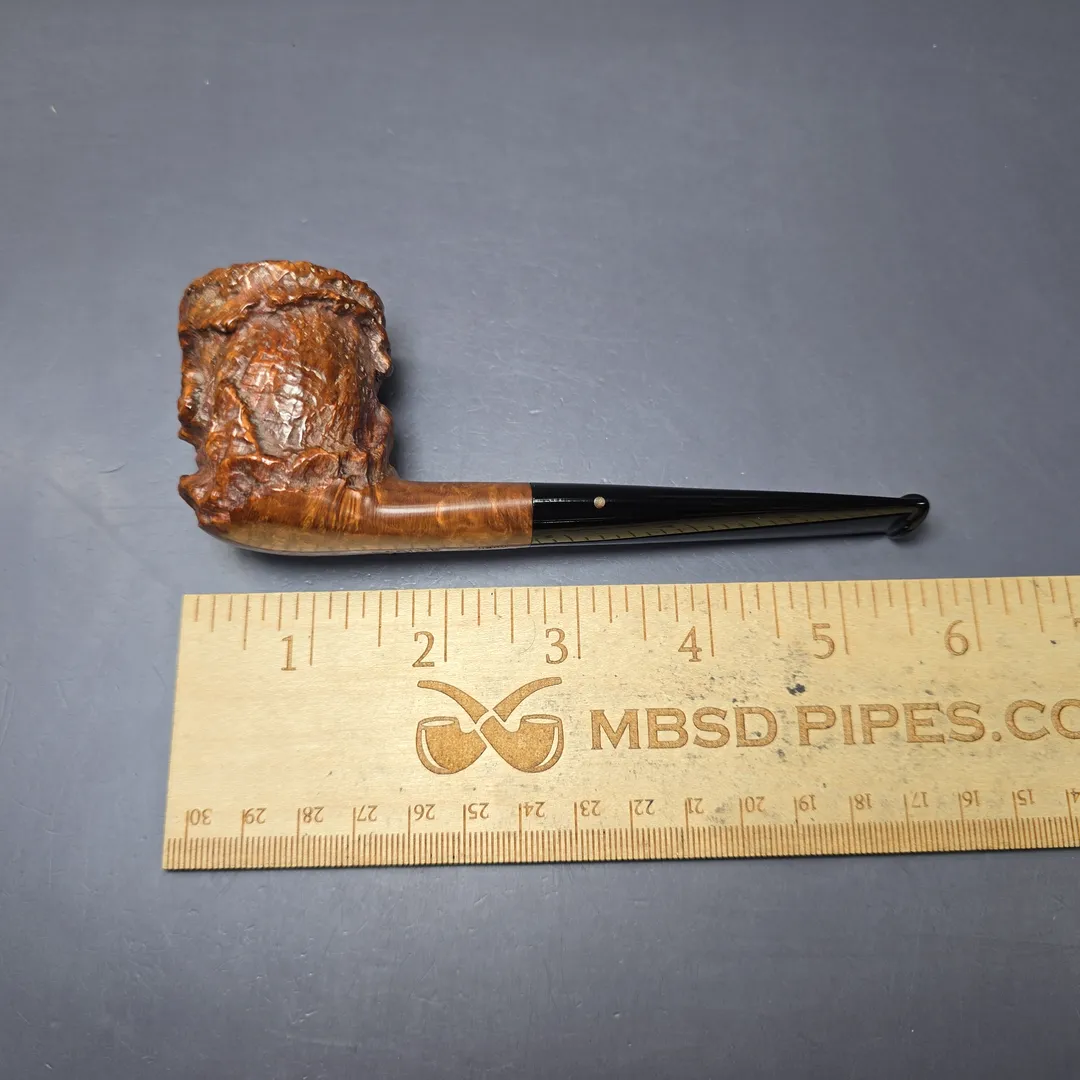 Radice Underwood Twin Bore Wax Drip Billiard Estate Briar Pipe, Italian Estates - Image 8