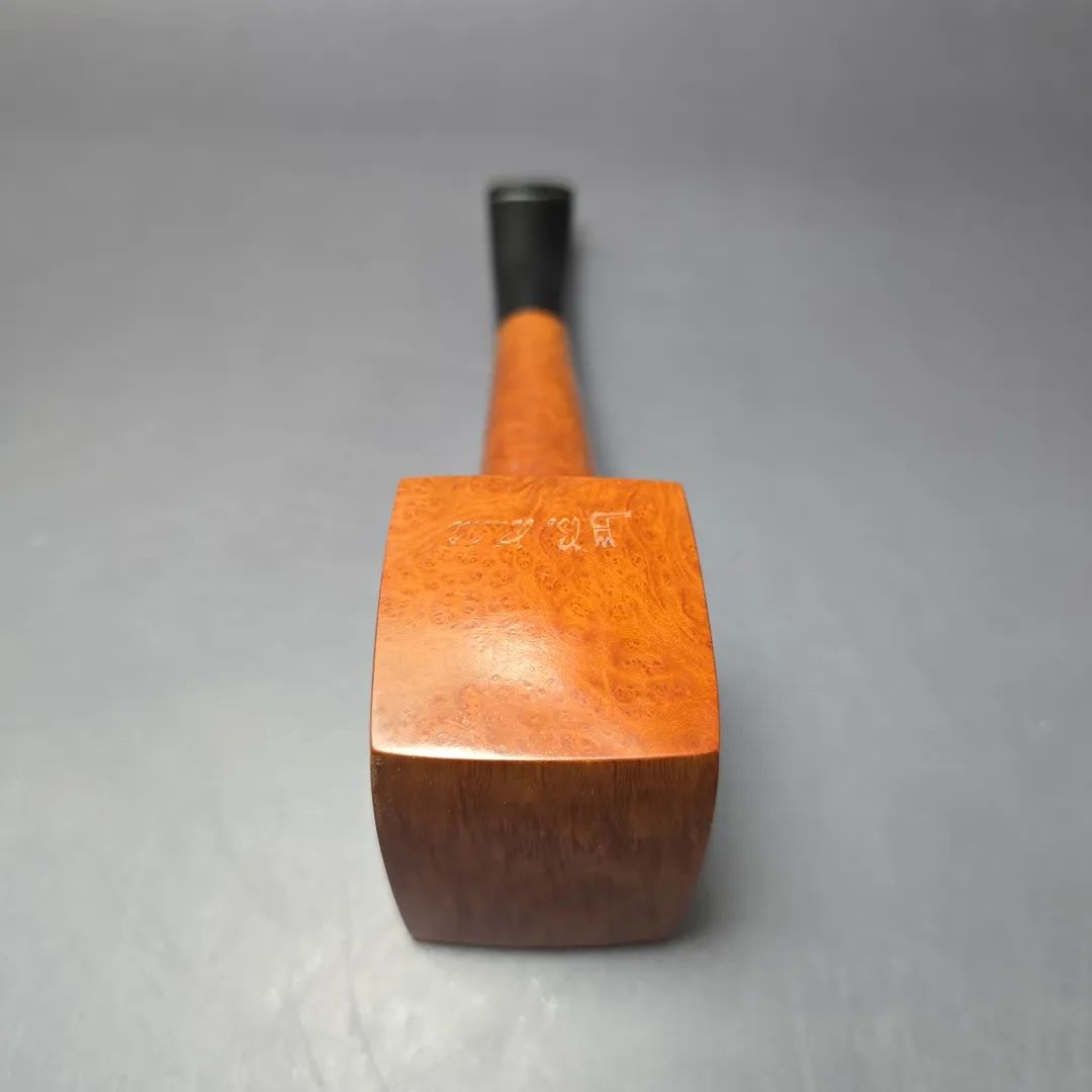 Baldo Baldi Smooth Panel Hawkbill Sitter Estate Briar Pipe, Italian Estates - Image 8