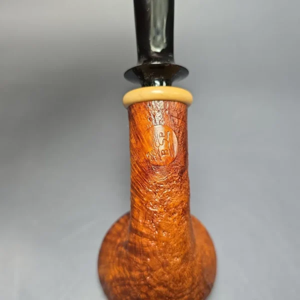 Bonsai Pipes Sandblasted Rhodesian w/ Hawthorn Handmade Briar Pipe, New - Image 8