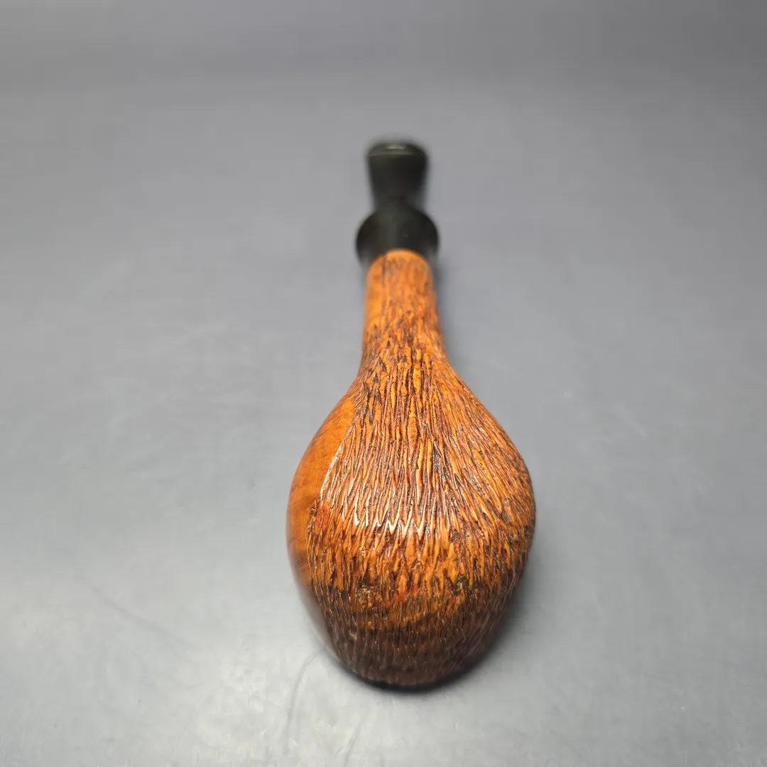 The Tinder Box Jura Partially Rusticated Pot Estate Briar Pipe, Other Estates - Image 8