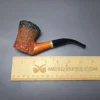 Mauro Armellini XL Rusticated Dublin Sitter w/ Silver Estate Briar Pipe, Italian Estates - Image 8