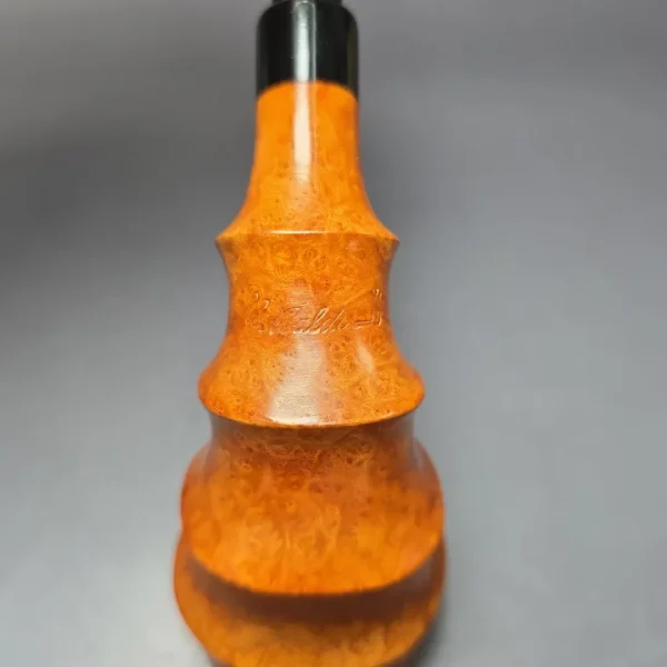 Baldo Baldi Smooth Horn Estate Briar Pipe, Unsmoked - Image 9