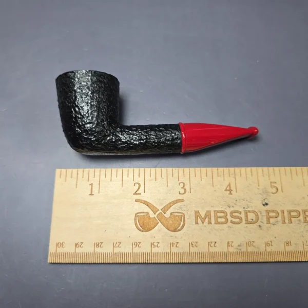 Savinelli Mini Red 409 Rusticated Dublin Estate Briar Pipe, Unsmoked, 9mm - Image 8