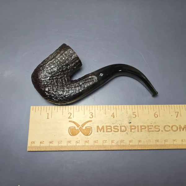 Comoy's Gresham Giants 235 Sandblasted Oom Paul Estate Briar Pipe, English Estates - Image 8