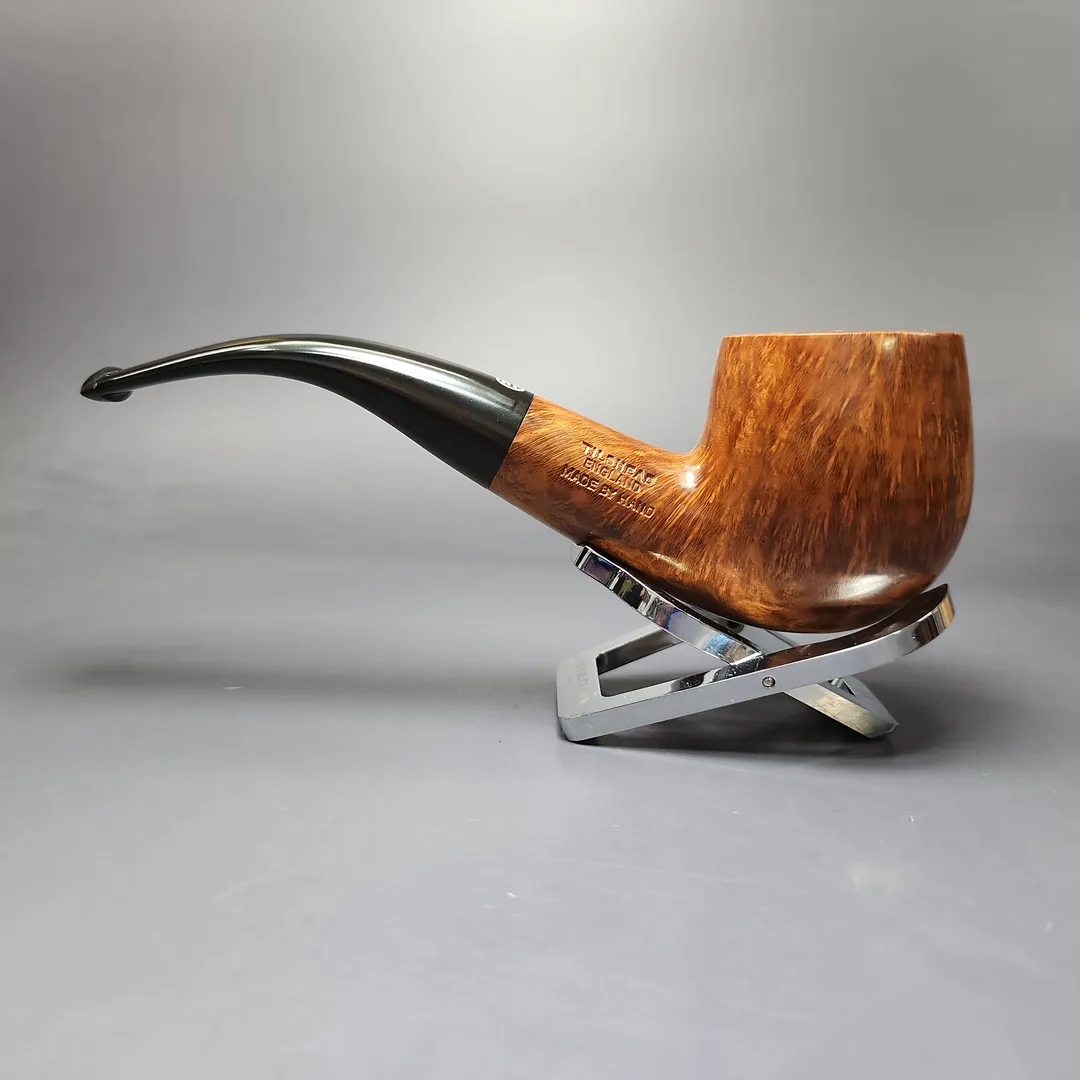 James Upshall P Grade Group 6 Smooth Apple Estate Briar Pipe, Unsmoked - Image 8