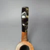 Prince of Wales Handmade Sandblasted Dublin Estate Briar Pipe, English Estates - Image 8