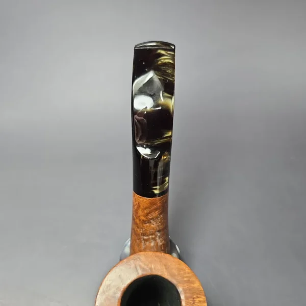 Prince of Wales Handmade Sandblasted Dublin Estate Briar Pipe, English Estates - Image 8