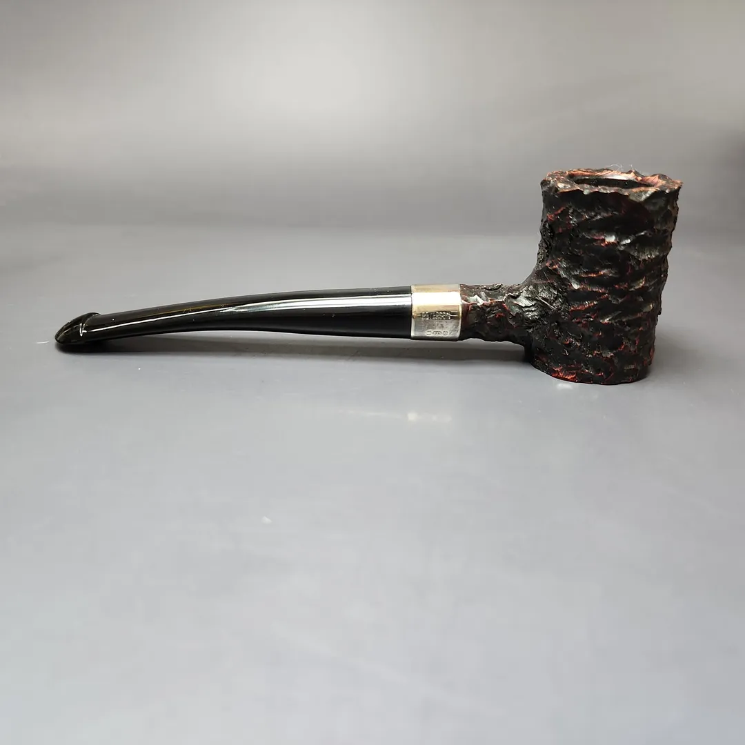 Peterson St Patrick's Day 2025 701 Rusticated Poker Estate Briar Pipe, Unsmoked - Image 8