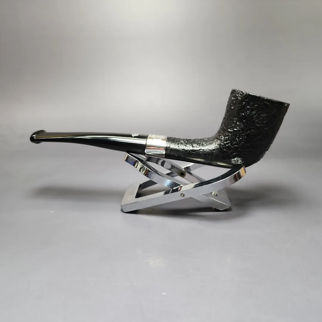 Peterson St Patrick's Day 2025 268 Sandblasted Zulu Estate Briar Pipe - Image 8