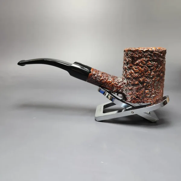 GBD Giant Rusticated Poker Estate Briar Pipe, English Estates - Image 8