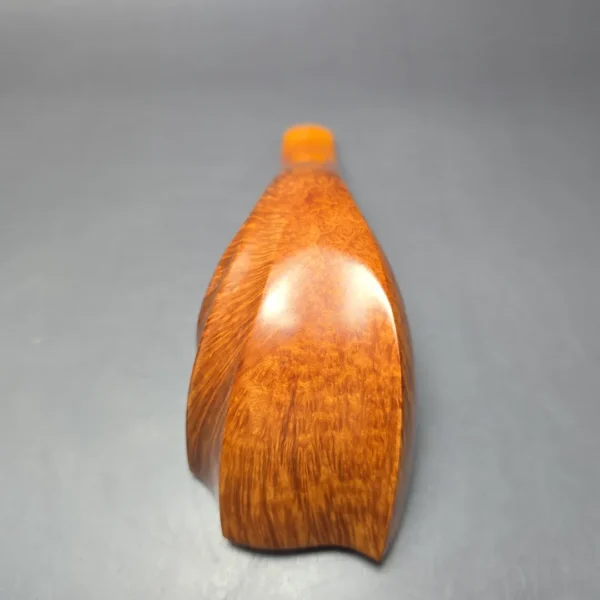 Baldo Baldi XL Smooth Freehand Dublin w/ Amber Estate Briar Pipe, Unsmoked - Image 8