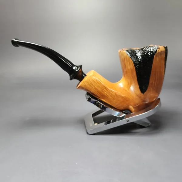 Nording Spiral Natural Smooth Freehand Estate Briar Pipe, Unsmoked - Image 8