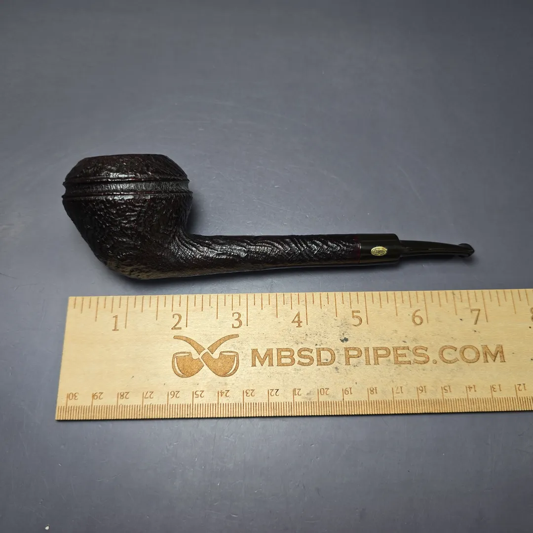 GBD Unique Original XL Sandblasted Rhodesian Estate Briar Pipe, English Estates - Image 8
