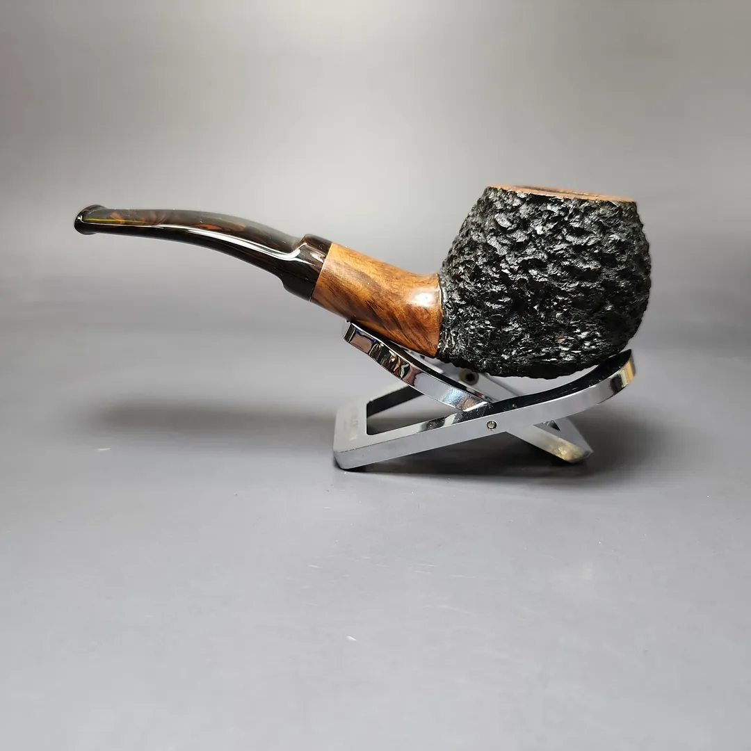 JM Boswell 2020 Rusticated Author Estate Briar Pipe, American Estates - Image 8
