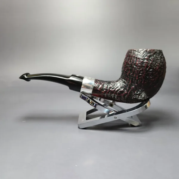 Peterson 2020 Sherlock Holmes Strand Sandblasted Egg Estate Briar Pipe, Irish Estates - Image 8