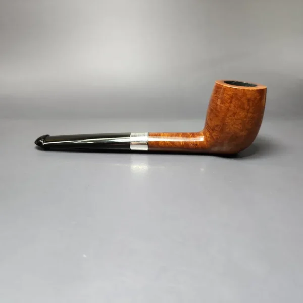 Peterson Pre-Republic Kapet 949 w/ Silver Smooth Oval Shank Billiard Estate Briar Pipe, Irish Estates - Image 7