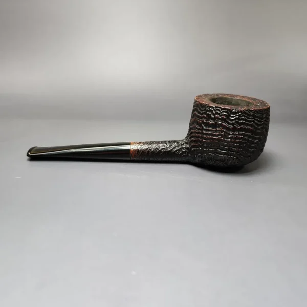 Stanwell c.1960s 83R Hand Made Sandblasted Pot Estate Briar Pipe, Danish Estates - Image 8