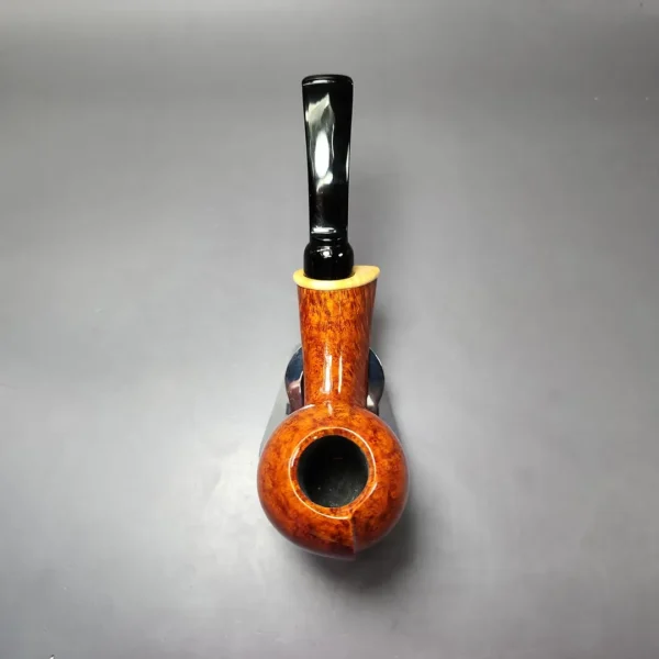 MBSD Briars Modern Masters 2 Smooth Blowfish w/ Boxwood Briar Pipe, New - Image 8