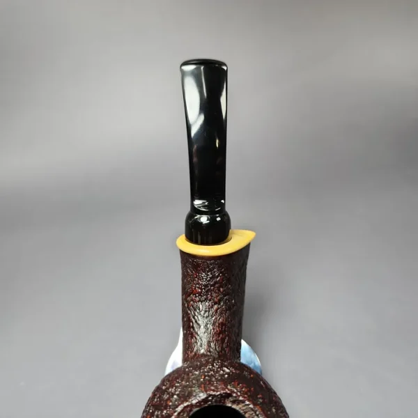 MBSD Briars Modern Masters 2 Sandblasted Blowfish w/ Boxwood Briar Pipe, New - Image 8
