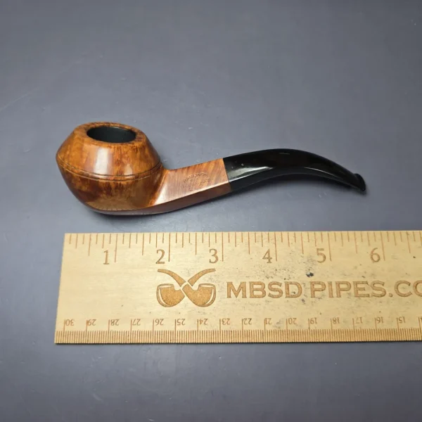 Barling's Make YOW 262 EXEL Smooth Bulldog Estate Briar Pipe, English Estates - Image 8