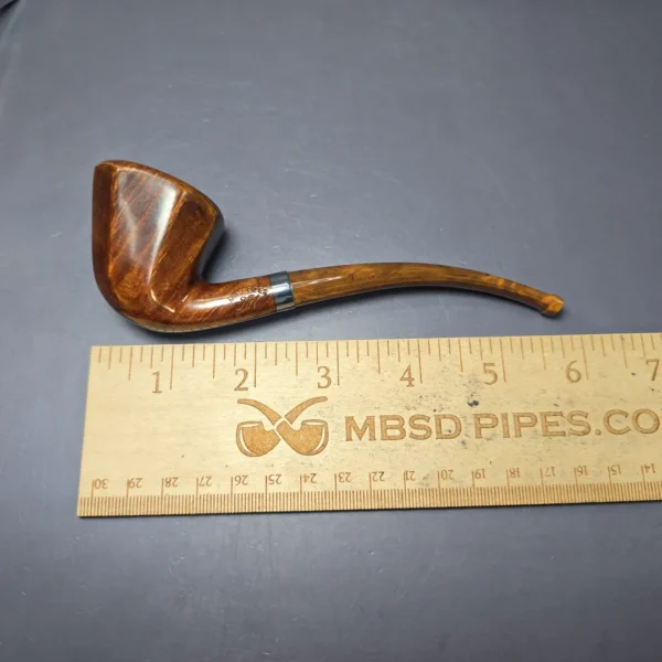Mina Pipes Smooth Panel Dublin w/ Silver Estate Briar Pipe, Unsmoked - Image 8