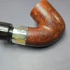 Peterson 1949-1963 Deluxe System 4S Smooth Bent Billiard w/ Bone Condenser Estate Briar Pipe, Irish Estates - Image 9