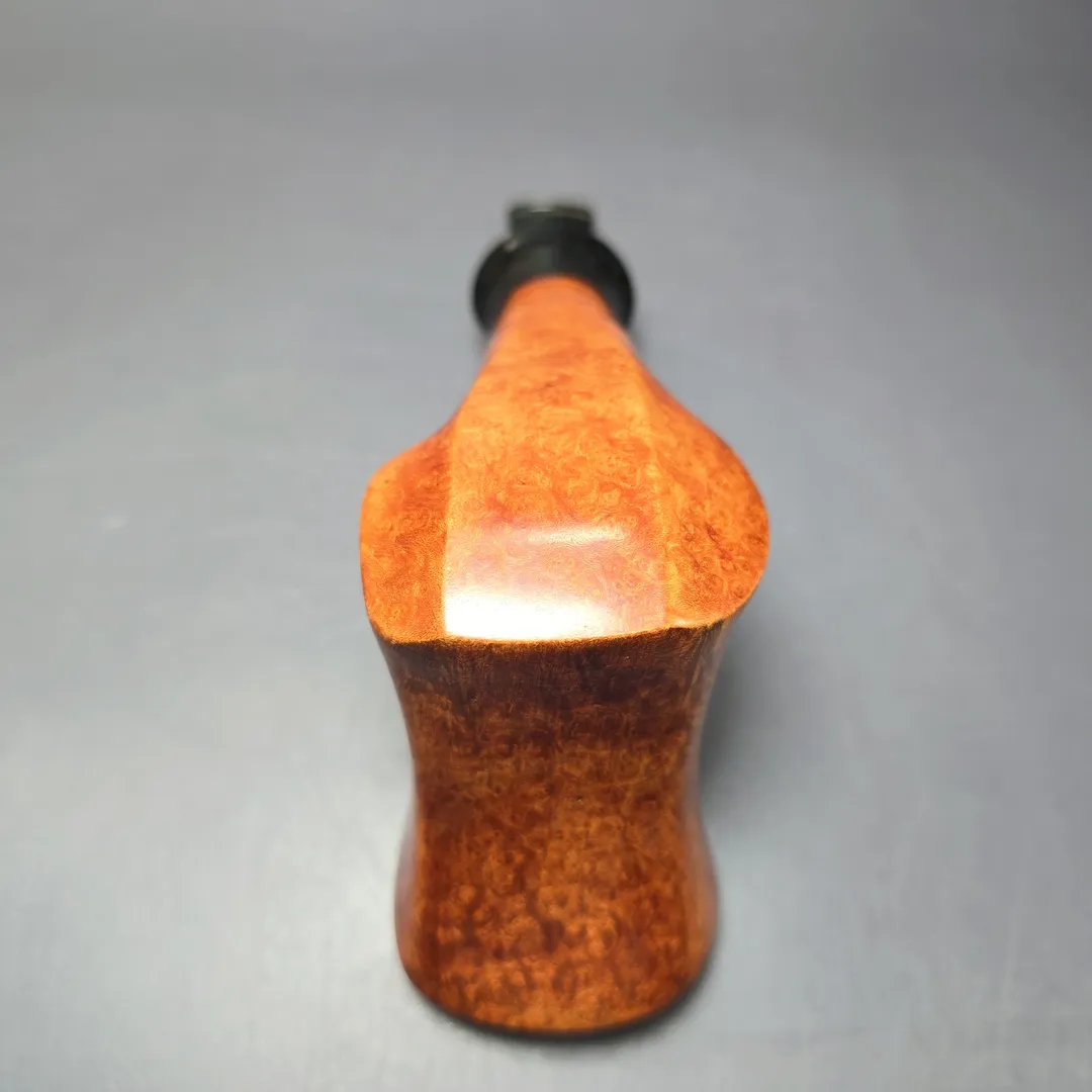 Viprati 5 Clover XL Smooth Freehand Sitter Estate Briar Pipe, Unsmoked - Image 8