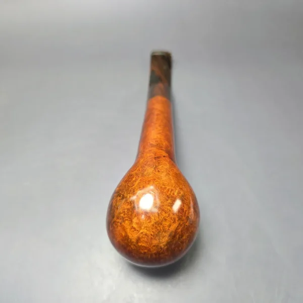 James Upshall Empire Series Tradition Magnum Smooth Bent Billiard Estate Briar Pipe, Unsmoked - Image 8