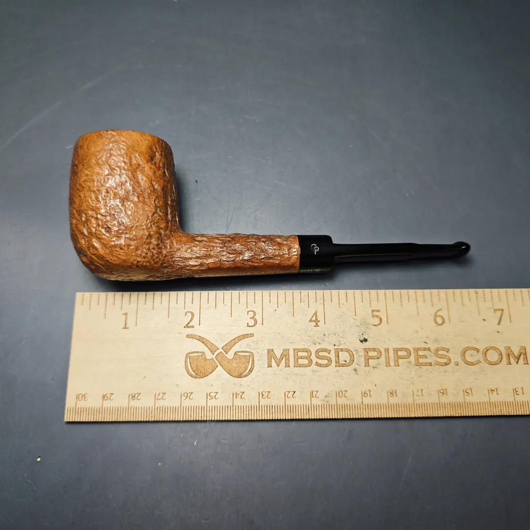 Charatan's Make 4420DC Sandblasted Billiard Estate Briar Pipe, English Estates - Image 8