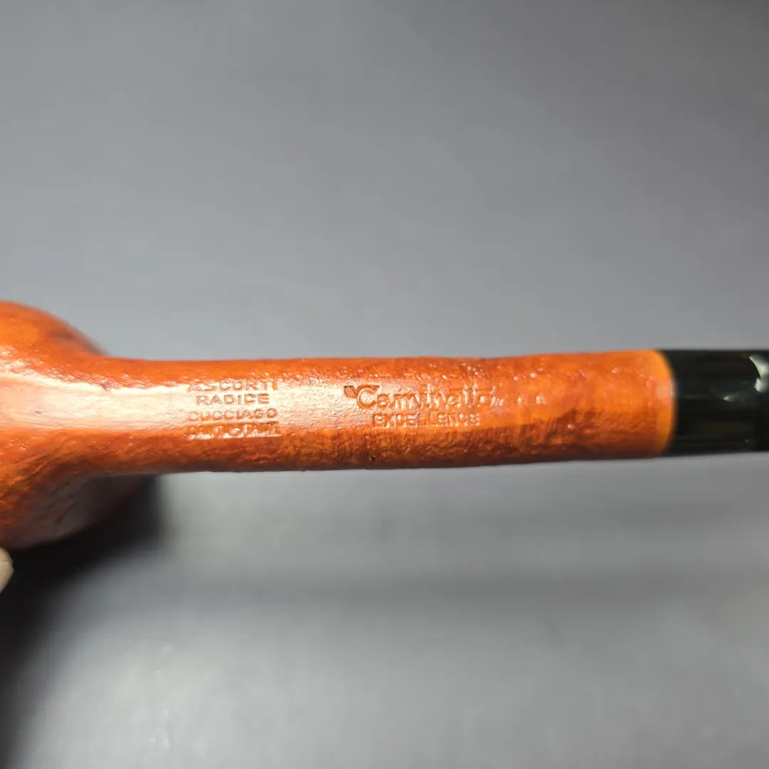 Caminetto Ascorti Radice Era Excellence AA Sandblasted Lovat Estate Briar Pipe, Unsmoked - Image 8