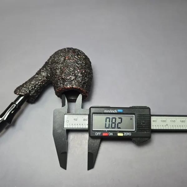 Castello Sea Rock 293 4K Rusticated Oom Paul Estate Briar Pipe, Italian Estates - Image 8