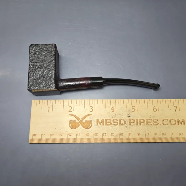 Digby by GBD Conquest 9579 Sandblasted Panel Poker Estate Briar Pipe, English Estates - Image 8