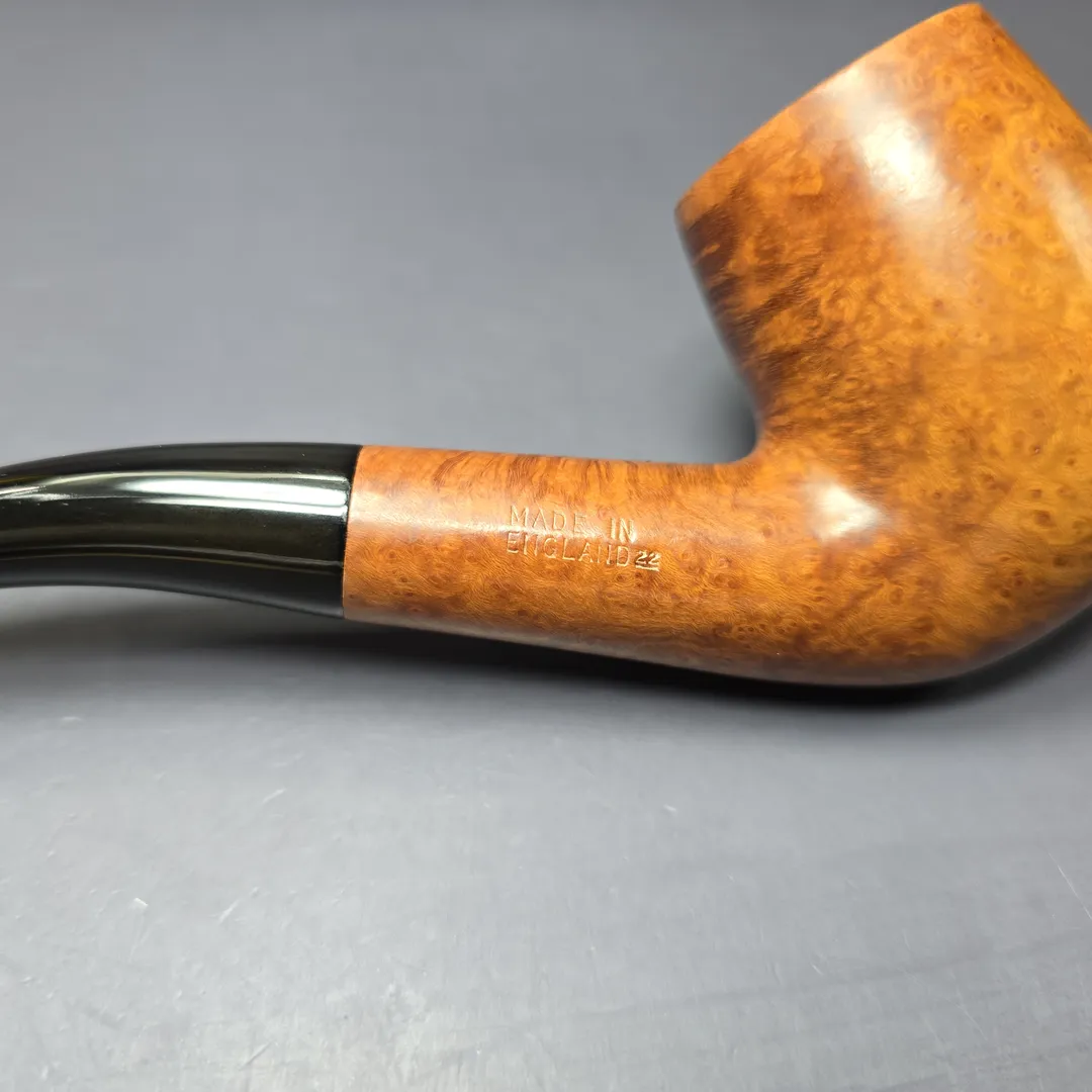 Dunhill 1982 Root Briar 51021 Smooth Bent Billiard Estate Briar Pipe, English Estates - Image 8