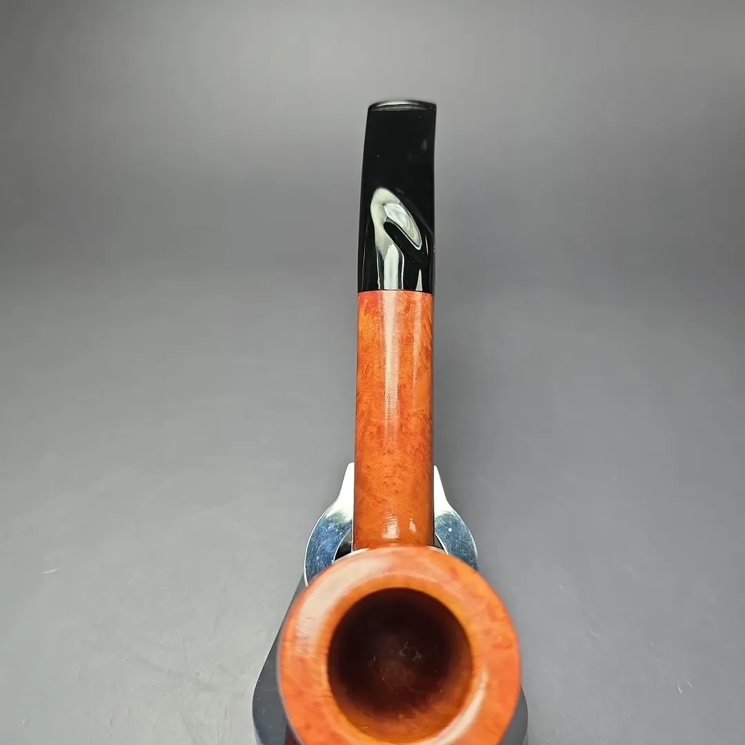 Savinelli Autograph 4 Smooth Freehand Billiard Estate Briar Pipe, Unsmoked, 6mm - Image 8