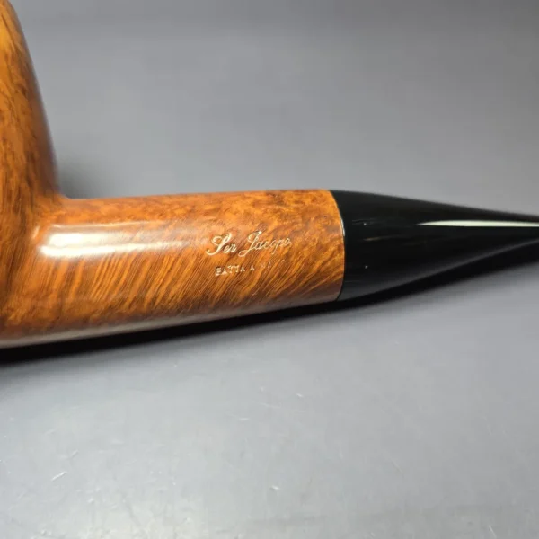 Ser Jacopo Pre-1997 L1 Maxima Smooth Billiard Estate Briar Pipe, Italian Estates - Image 9