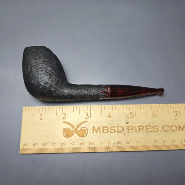 Peter Toth Sandblasted Stack Cutty Handmade Briar Pipe, New - Image 9