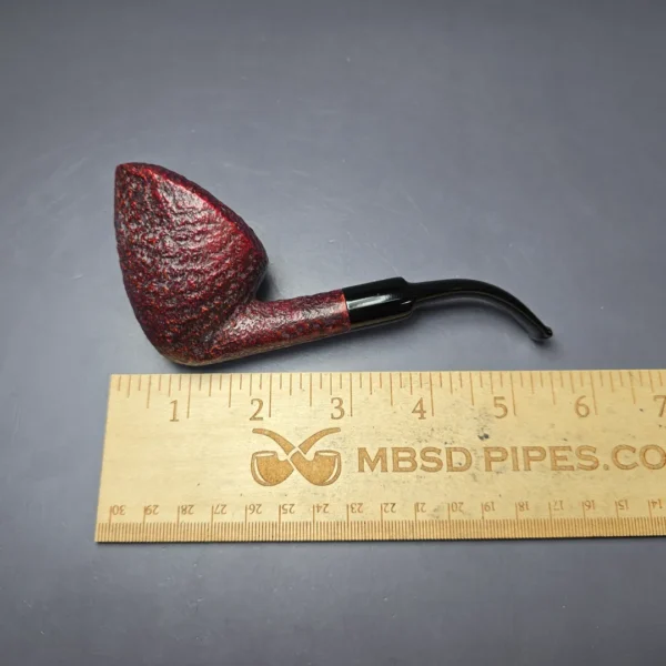 WO Larsen Super Sandblasted Dublin Estate Briar Pipe, Danish Estates - Image 9