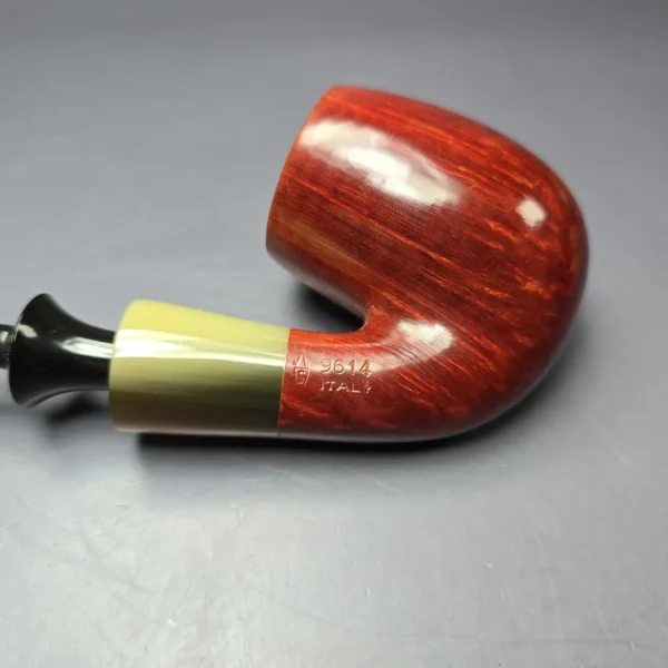 Savinelli Nonpareil 9614 Smooth Oom Paul Estate Briar Pipe, Unsmoked - Image 9