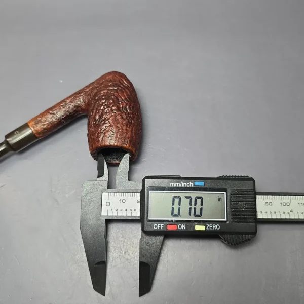 Stanwell 85 Reg Era Hand Made Sandblasted Acorn Estate Briar Pipe, Danish Estates - Image 9