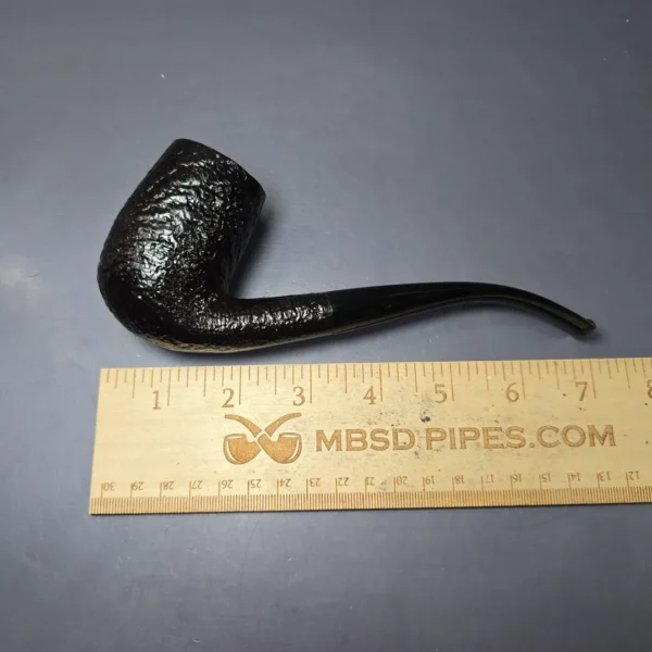 Dunhill 1973 Shell Briar ODA Bent Billiard Estate Briar Pipe, English Estates - Image 9