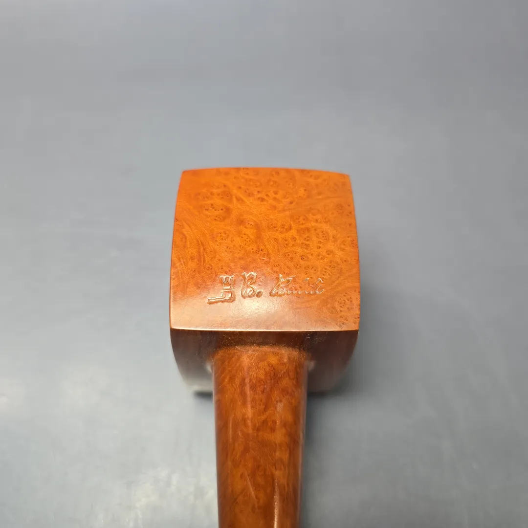 Baldo Baldi Smooth Panel Hawkbill Sitter Estate Briar Pipe, Italian Estates - Image 9